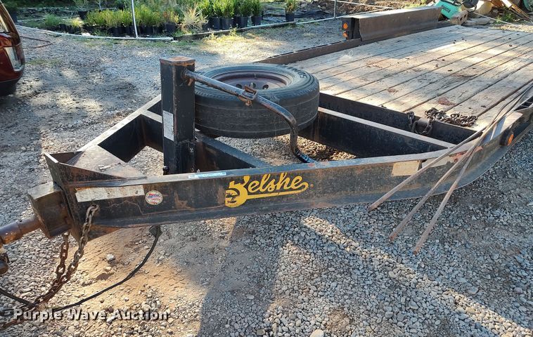 image for item LK9807 2013 Belshe WB12  utility trailer