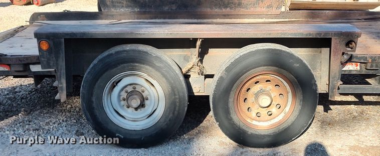 image for item LK9807 2013 Belshe WB12  utility trailer