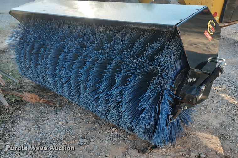 image for item LK9809 Quick Attach  skid steer broom