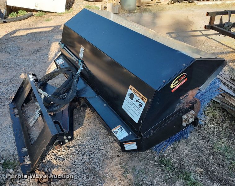 image for item LK9809 Quick Attach  skid steer broom