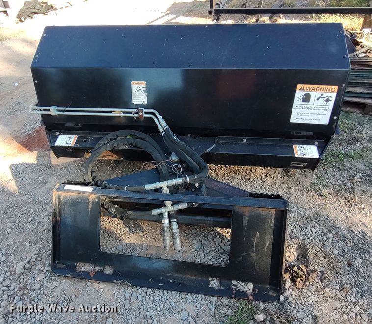 image for item LK9809 Quick Attach  skid steer broom