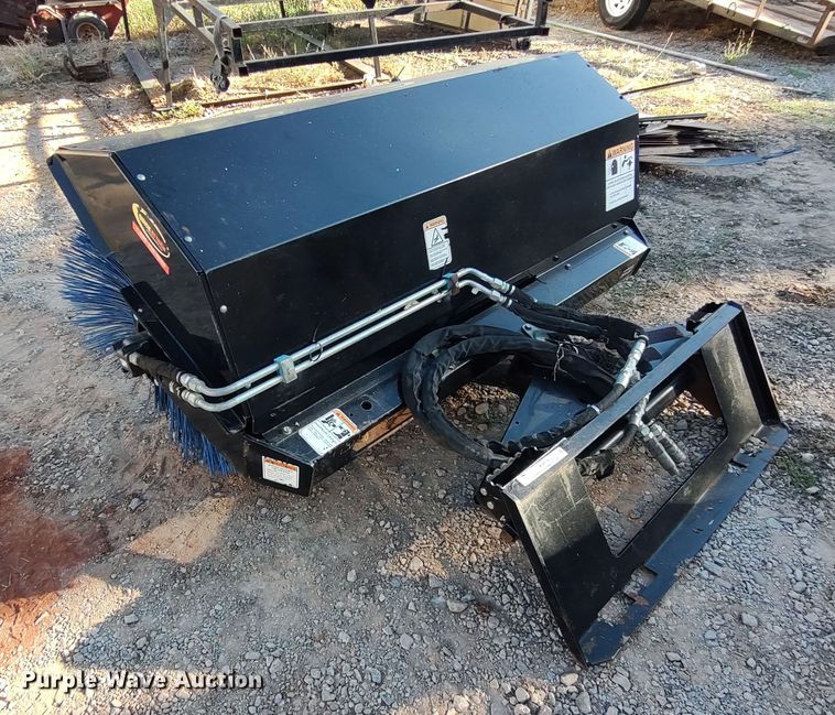image for item LK9809 Quick Attach  skid steer broom