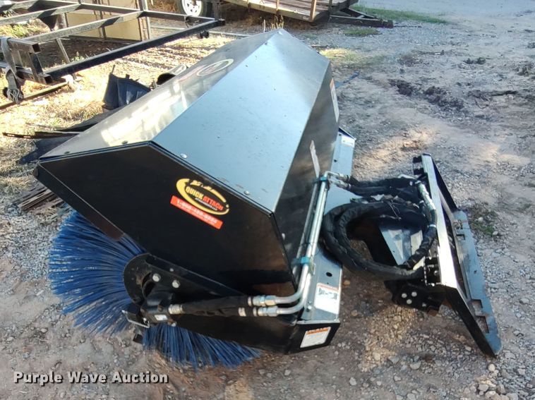 image for item LK9809 Quick Attach  skid steer broom