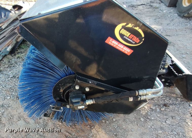 image for item LK9809 Quick Attach  skid steer broom