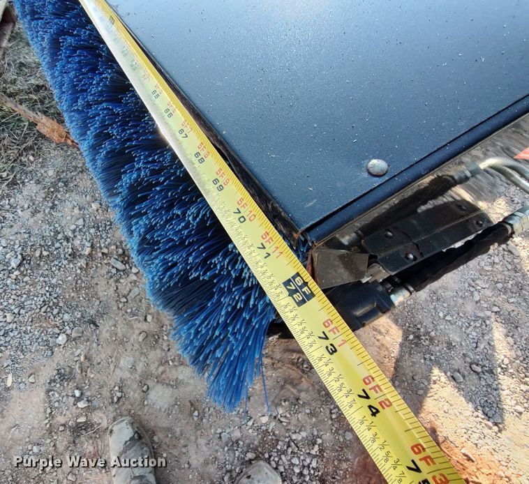 image for item LK9809 Quick Attach  skid steer broom