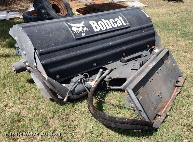 image for item LK9819 2014 Bobcat 68 Angle Broom  skid steer broom