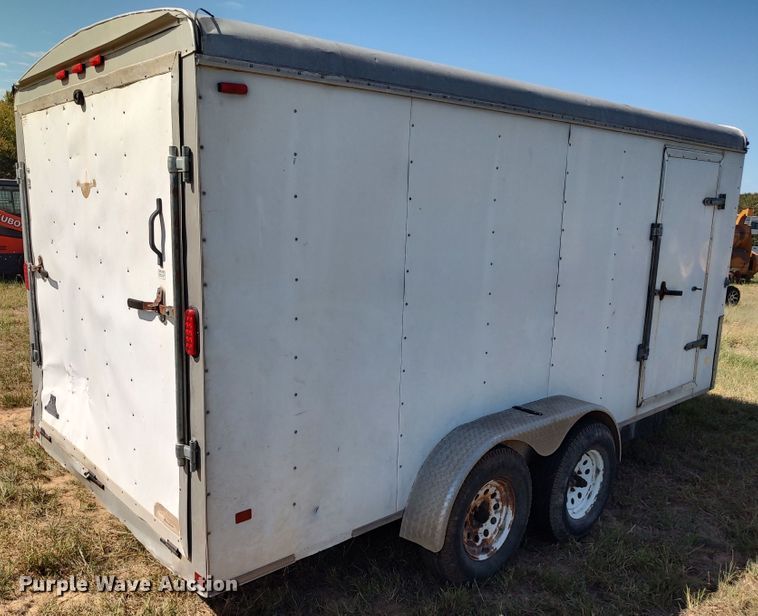 image for item LK9831 2006 Carry-On  enclosed cargo trailer