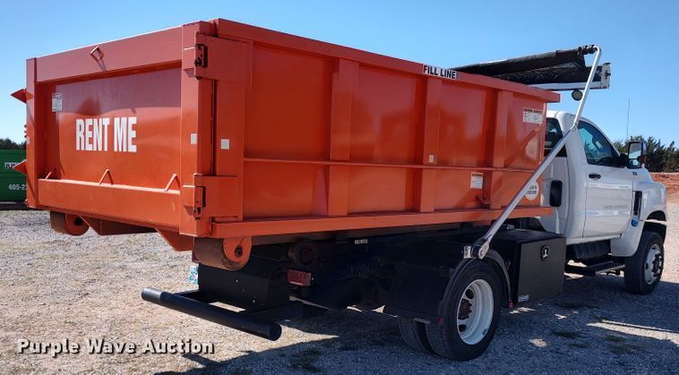 image for item LK9854 2020 International CV515  hook lift truck