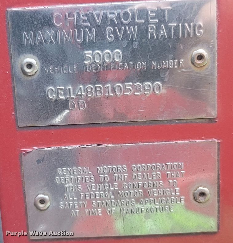 image for item LM9782 1968 Chevrolet C10  pickup truck