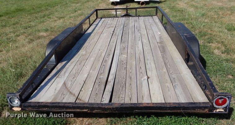 image for item LP9527 1984 Blair  utility trailer