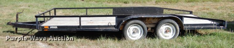image for item LP9527 1984 Blair  utility trailer