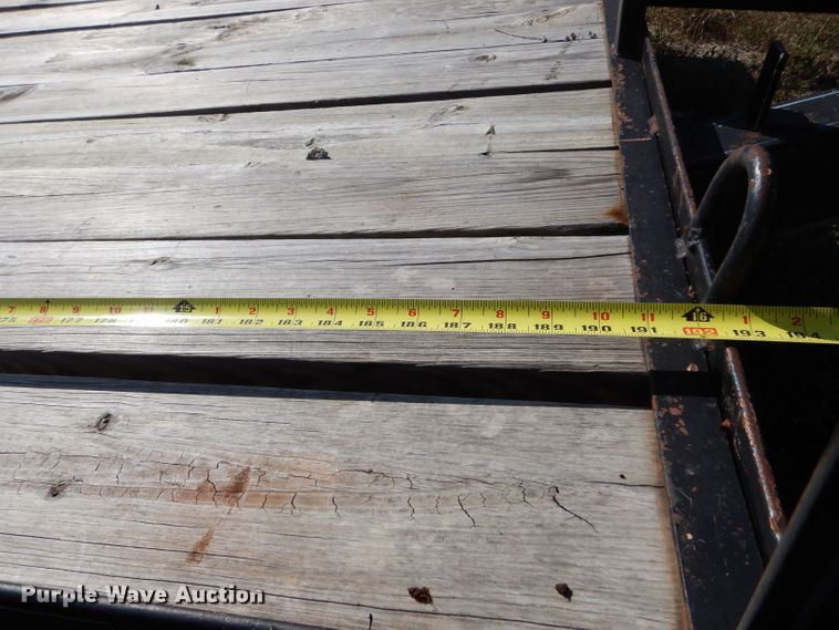 image for item LP9527 1984 Blair  utility trailer