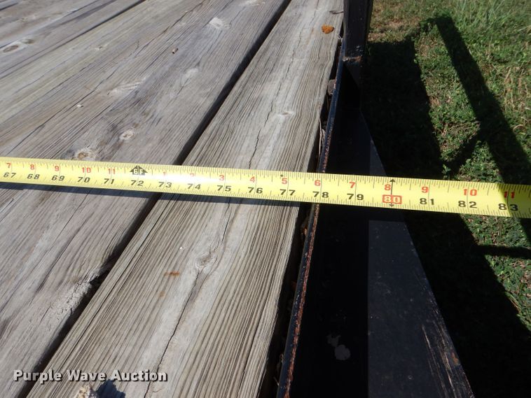 image for item LP9527 1984 Blair  utility trailer