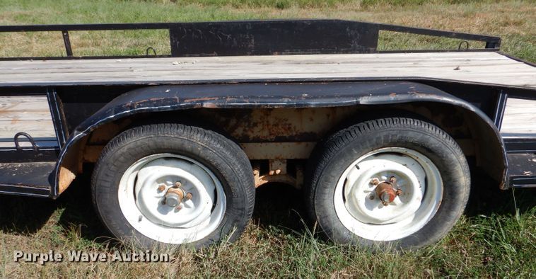 image for item LP9527 1984 Blair  utility trailer