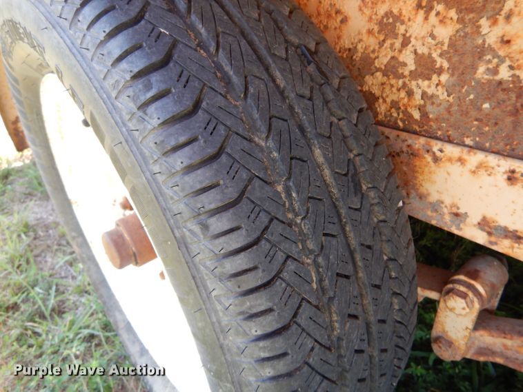 image for item LP9527 1984 Blair  utility trailer