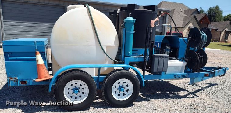 image for item LU9134 Hydro Engineering  pressure washer trailer