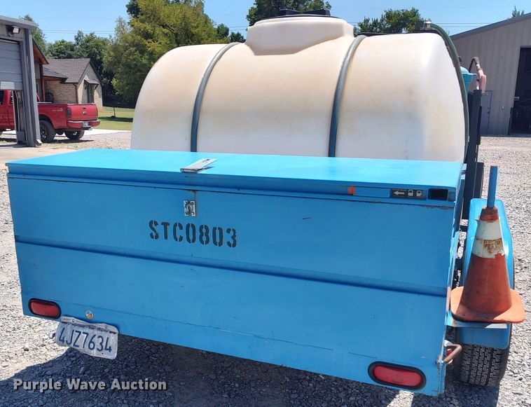 image for item LU9134 Hydro Engineering  pressure washer trailer