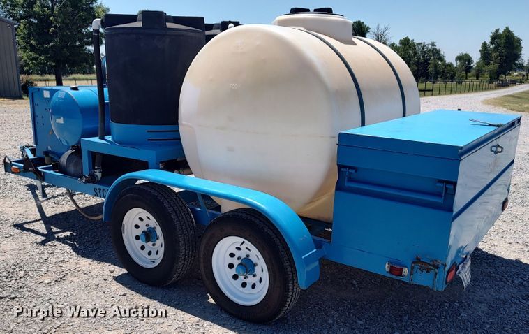 image for item LU9134 Hydro Engineering  pressure washer trailer