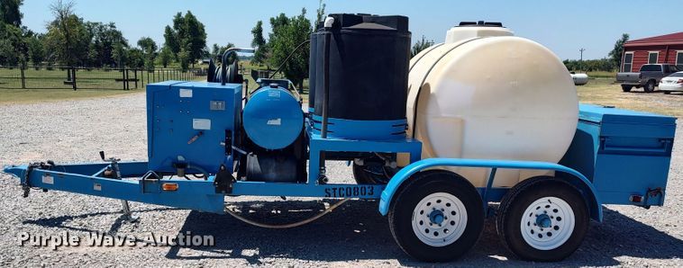 image for item LU9134 Hydro Engineering  pressure washer trailer