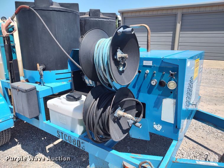 image for item LU9134 Hydro Engineering  pressure washer trailer