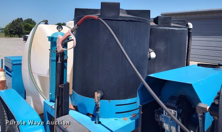 image for item LU9134 Hydro Engineering  pressure washer trailer