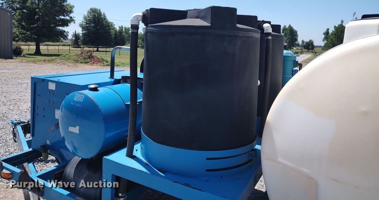 image for item LU9134 Hydro Engineering  pressure washer trailer