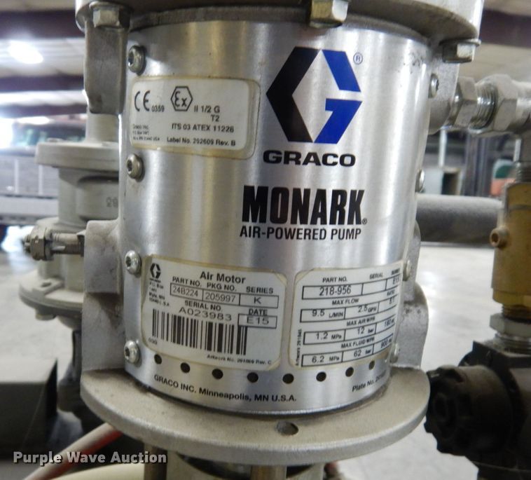 image for item LY9074 Graco Monark  paint pumps