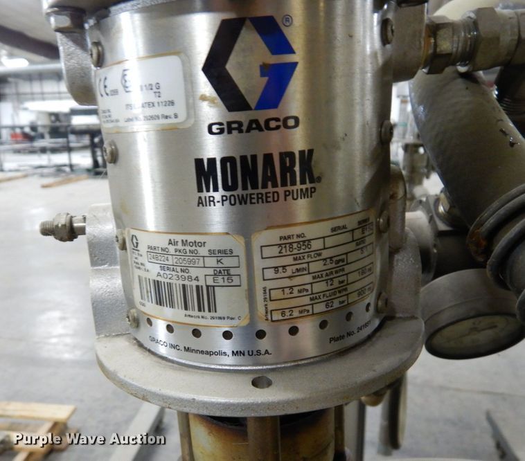 image for item LY9074 Graco Monark  paint pumps