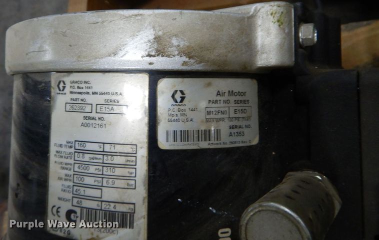 image for item LY9074 Graco Monark  paint pumps