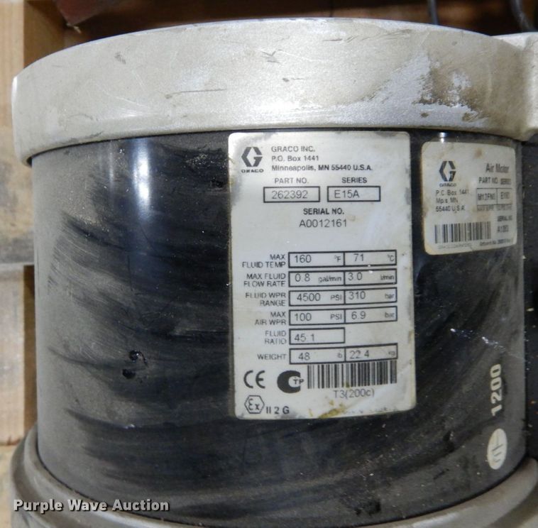 image for item LY9074 Graco Monark  paint pumps