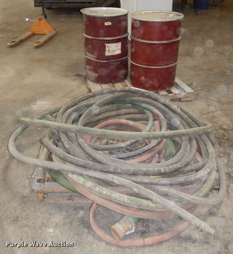 image for item LY9077 (2) barrels of Metallic Steel Abrasive GS-18 sandblasting grit