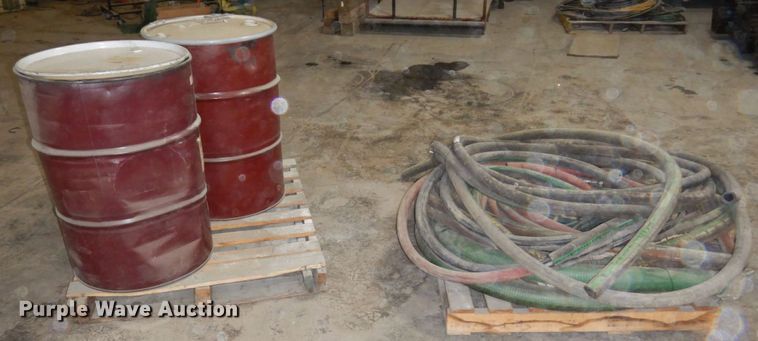 image for item LY9077 (2) barrels of Metallic Steel Abrasive GS-18 sandblasting grit