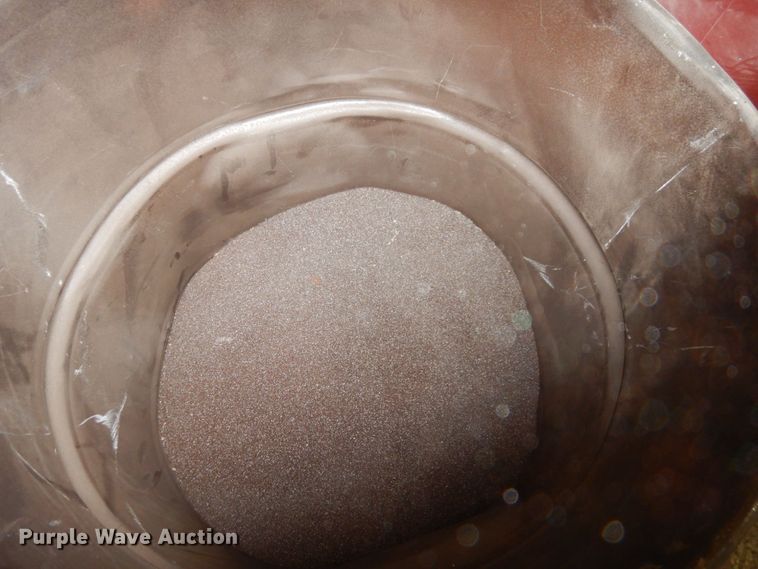 image for item LY9077 (2) barrels of Metallic Steel Abrasive GS-18 sandblasting grit