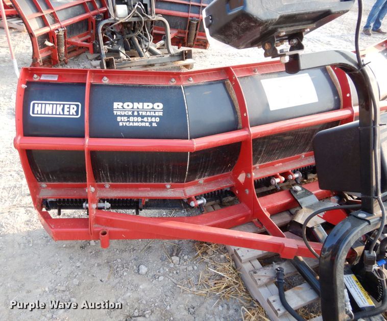 image for item LY9099 Hiniker 6812  8'W snow plow