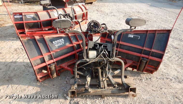 image for item LY9100 Hiniker 9860  8' 6"W V-plow