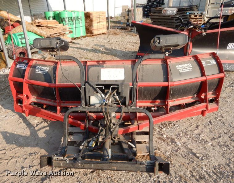 image for item LY9101 Hiniker 6912  8'W snow plow