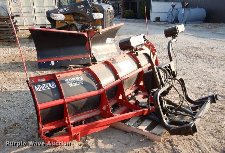 image for item LY9101 Hiniker 6912  8'W snow plow