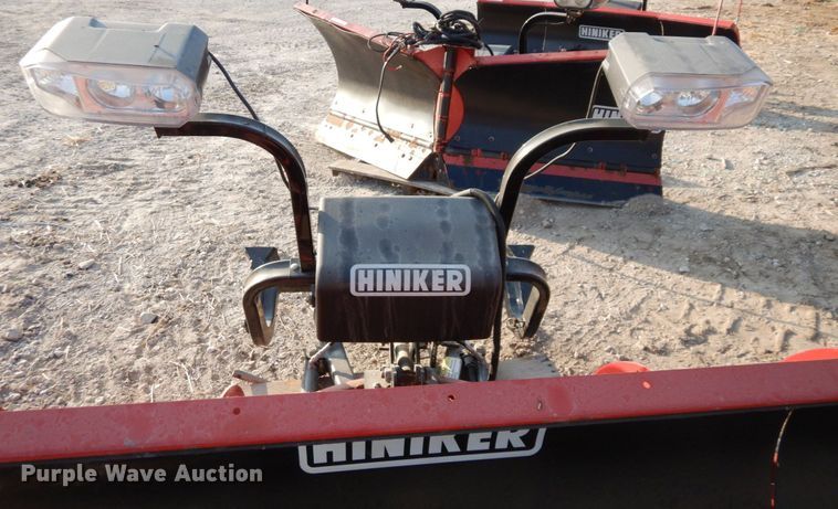 image for item LY9101 Hiniker 6912  8'W snow plow