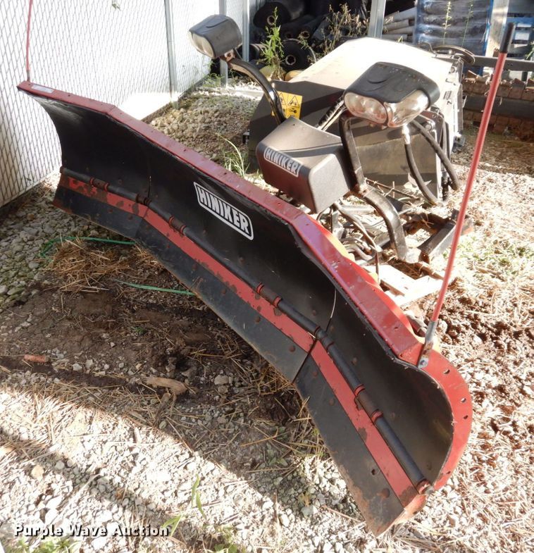 image for item LY9103 Hiniker  8'W snow plow