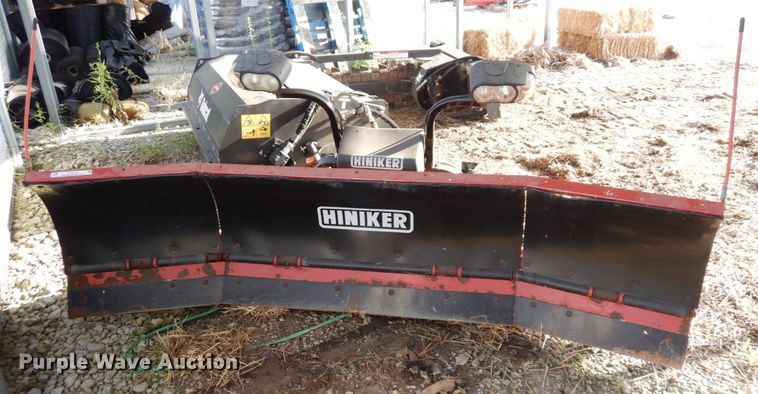 image for item LY9103 Hiniker  8'W snow plow