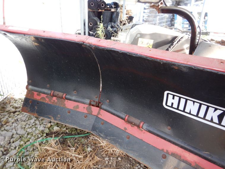 image for item LY9103 Hiniker  8'W snow plow