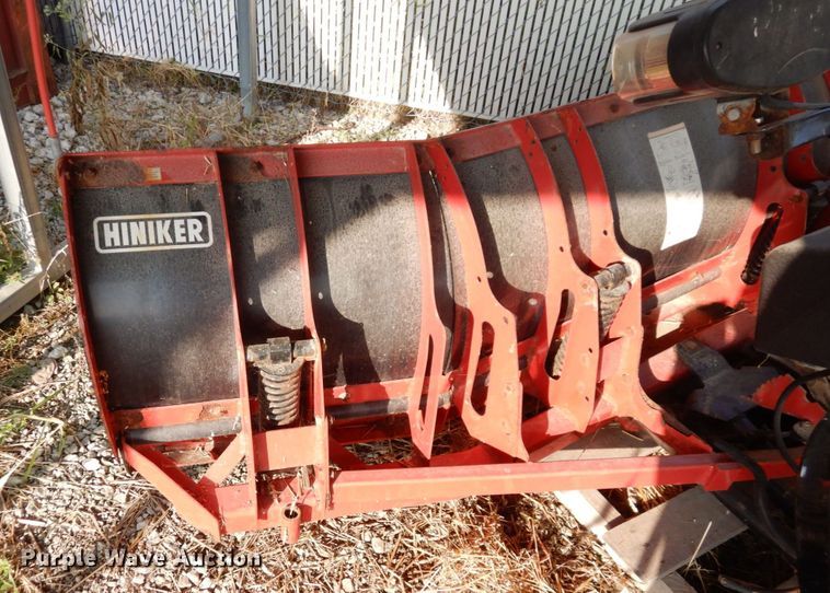 image for item LY9103 Hiniker  8'W snow plow