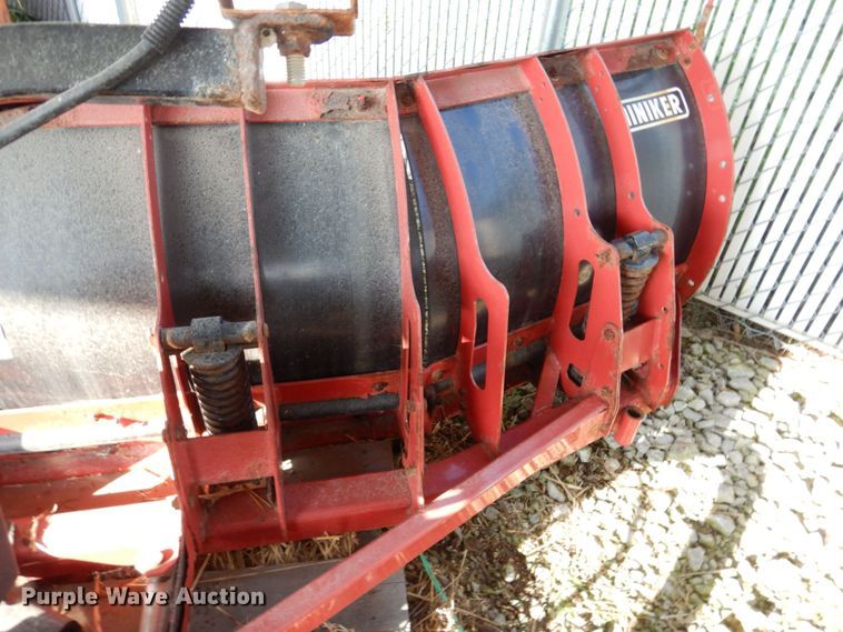 image for item LY9103 Hiniker  8'W snow plow