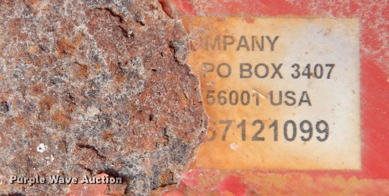 image for item LY9103 Hiniker  8'W snow plow