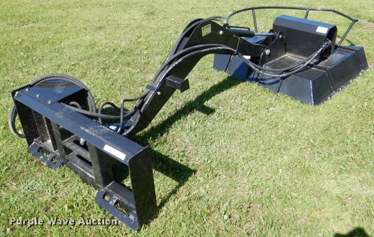 image for item MF9185 2021 TopCat BDRC  skid steer side boom rotary mower