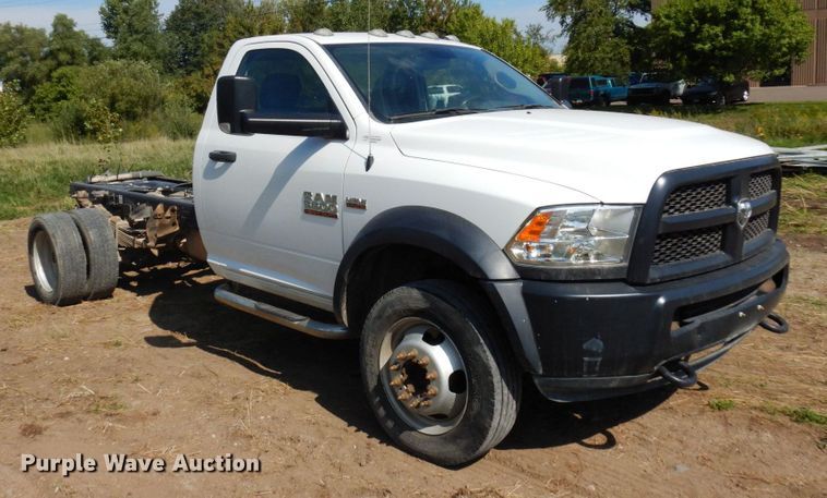image for item MH9209 2016 Dodge Ram 5500HD  truck cab and chassis