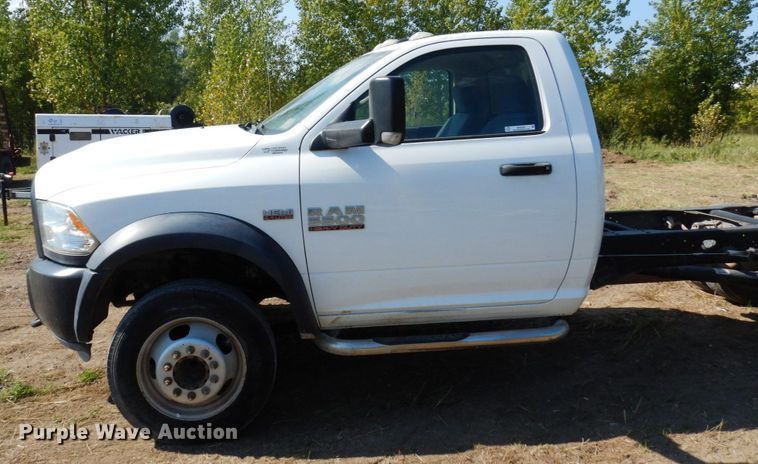 image for item MH9209 2016 Dodge Ram 5500HD  truck cab and chassis