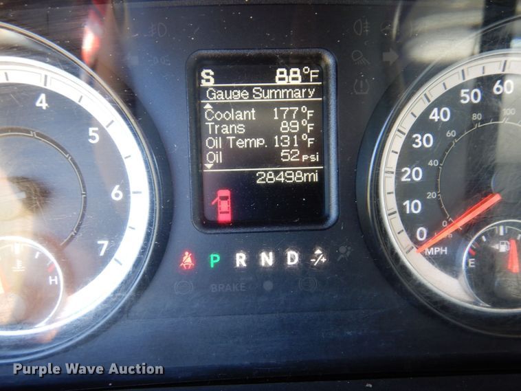 image for item MH9209 2016 Dodge Ram 5500HD  truck cab and chassis