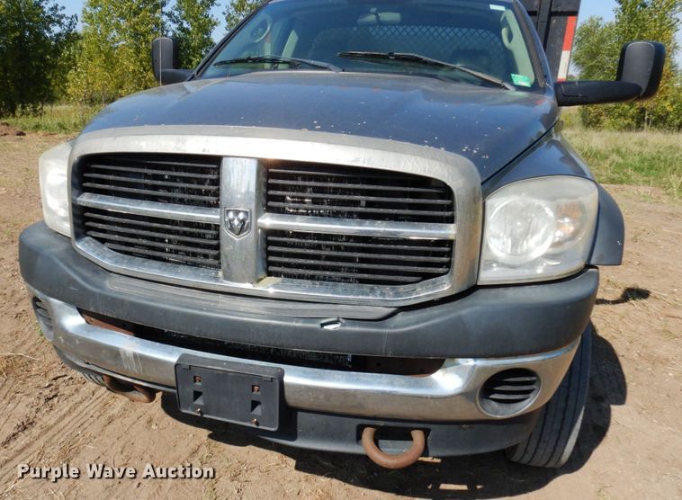 image for item MH9210 2008 Dodge Ram 4500HD  flatbed truck
