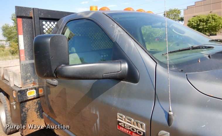 image for item MH9210 2008 Dodge Ram 4500HD  flatbed truck